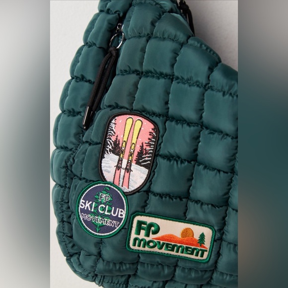 Free People Movement Quilted Patch Carryall Bag. - Picture 3 of 9